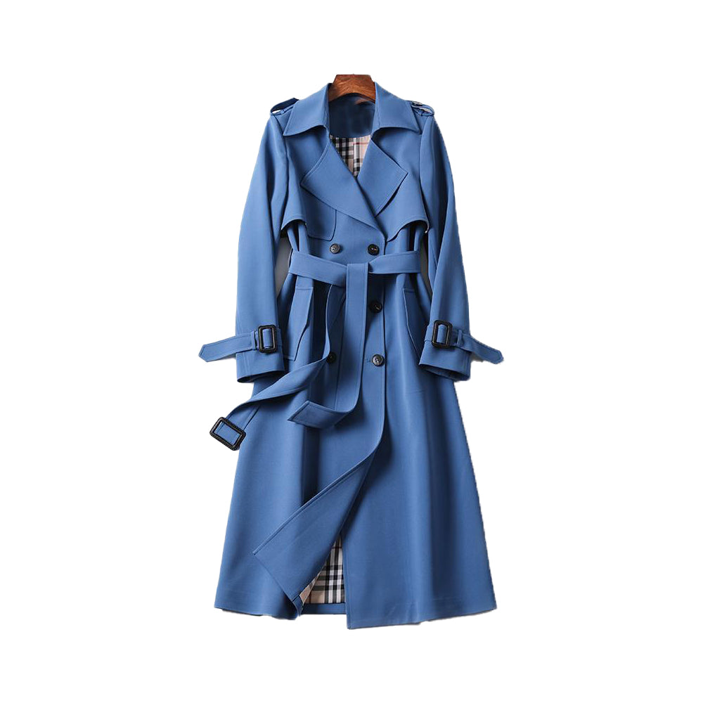 Trench-coat croisé pour femme