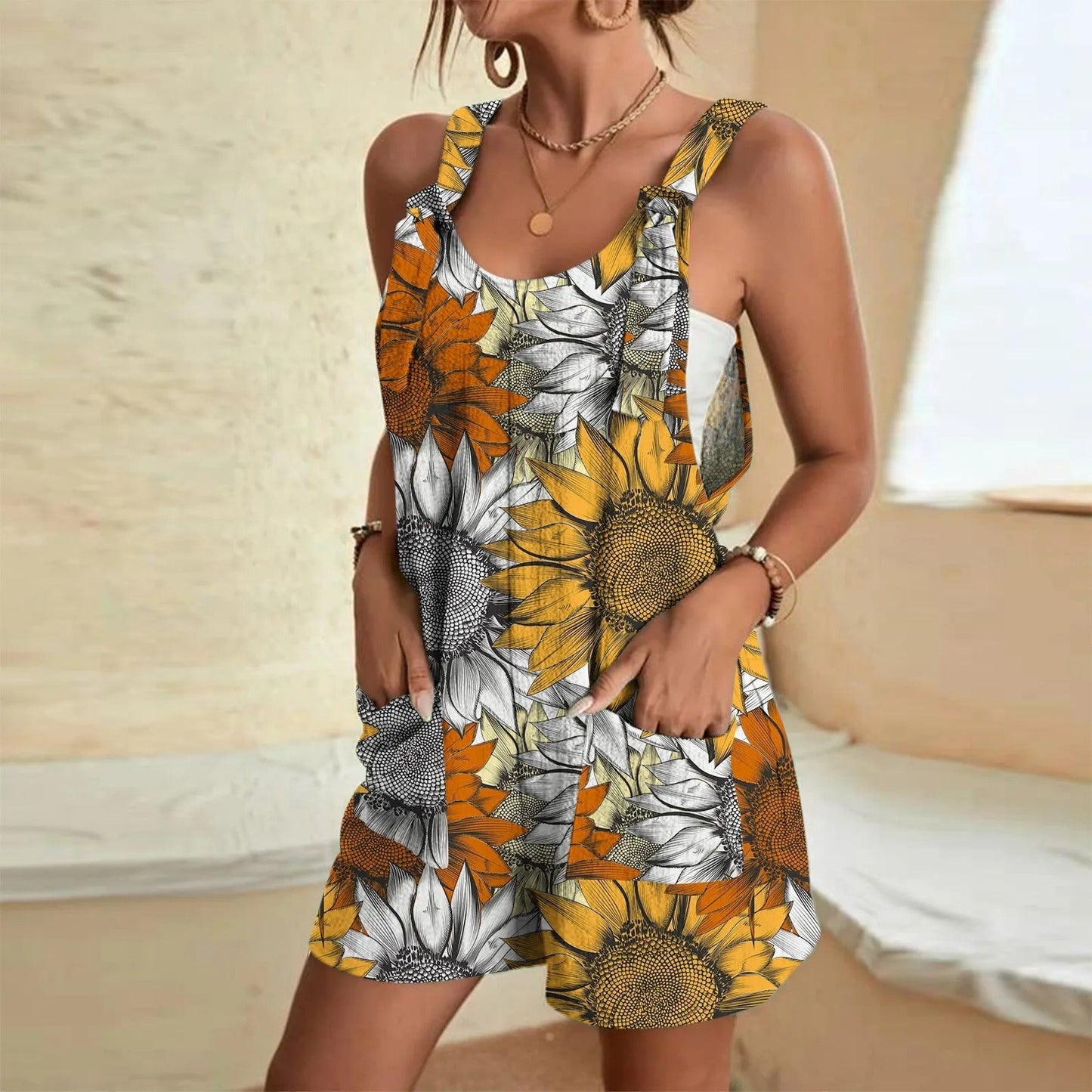 Cecily - Jumpsuit met bloemenprint