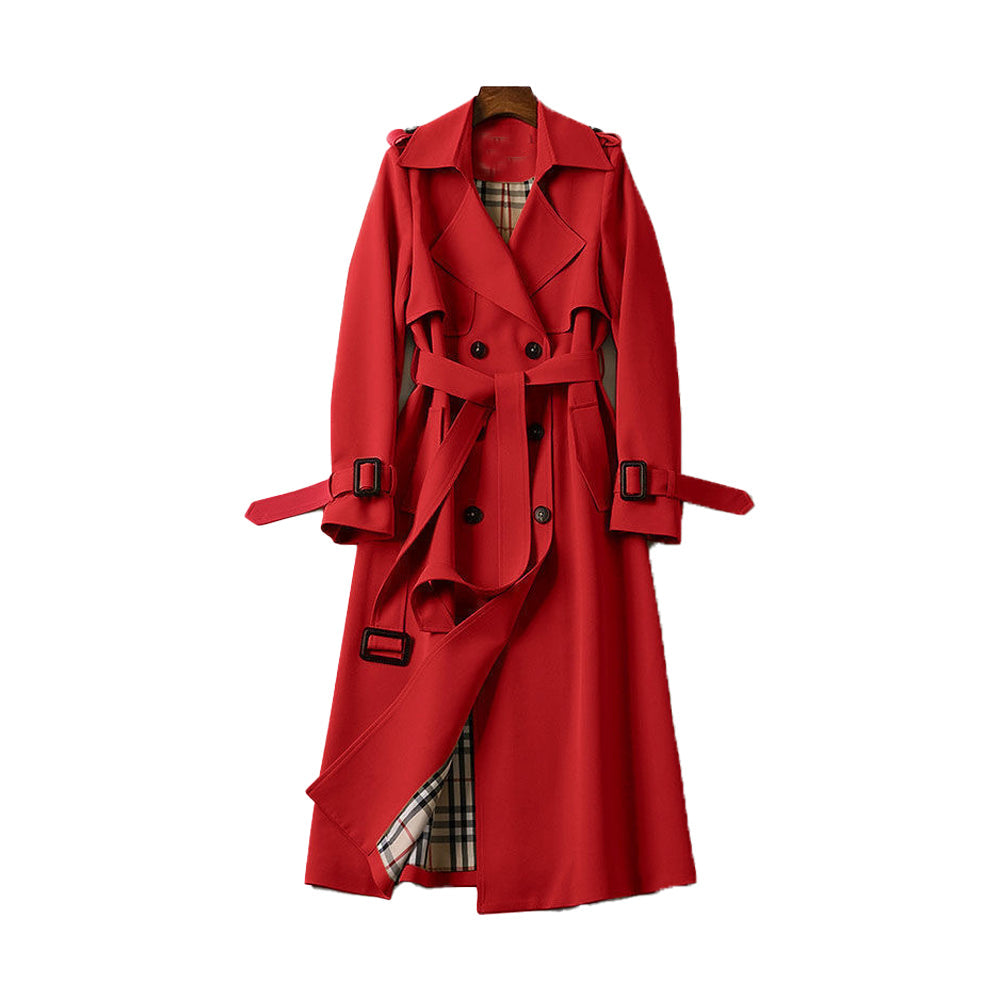 Trench-coat croisé pour femme