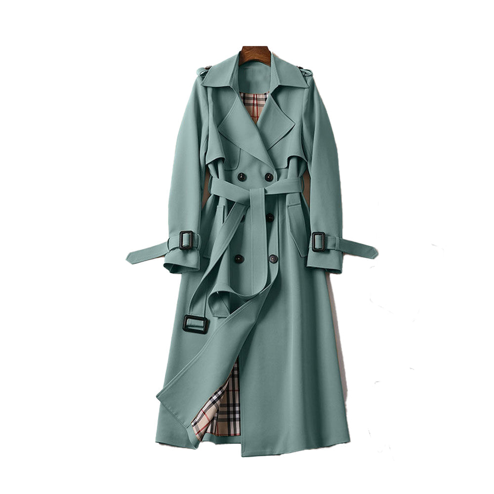 Trench-coat croisé pour femme