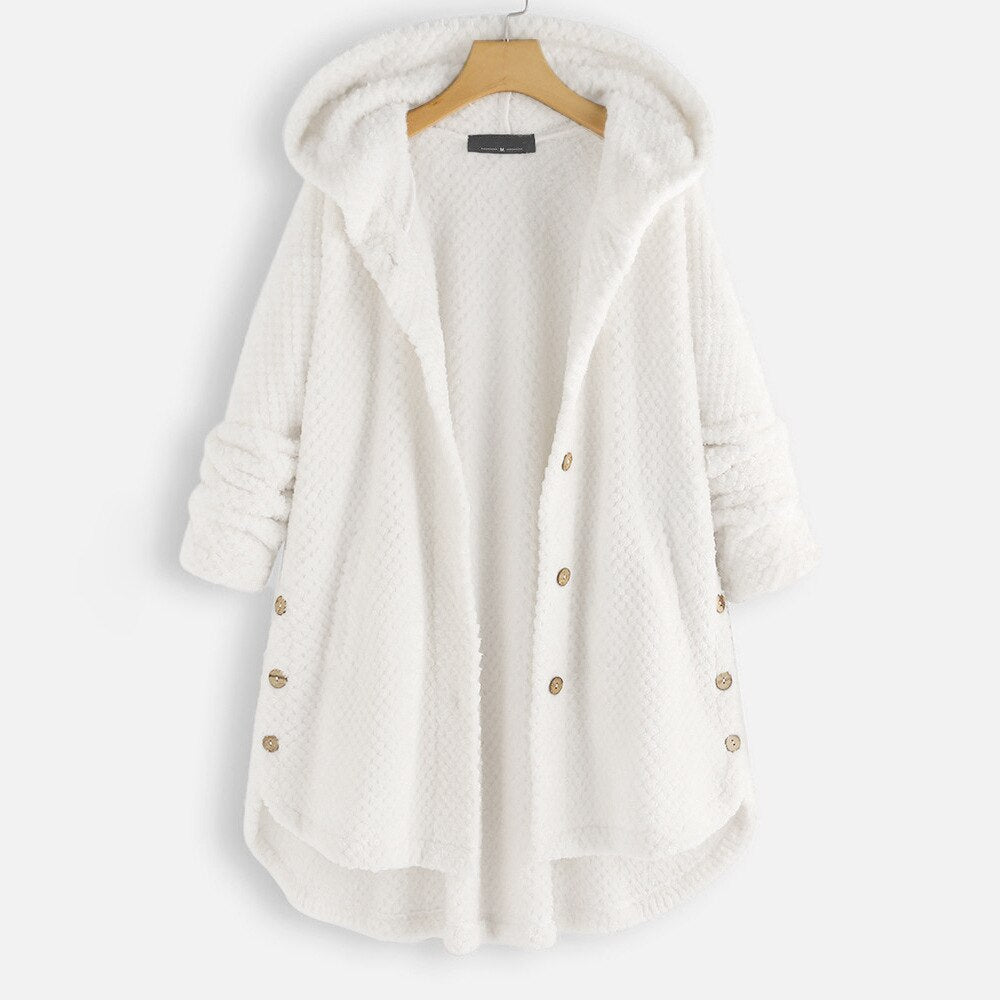 Oversized capuchonjack voor dames - Arabella