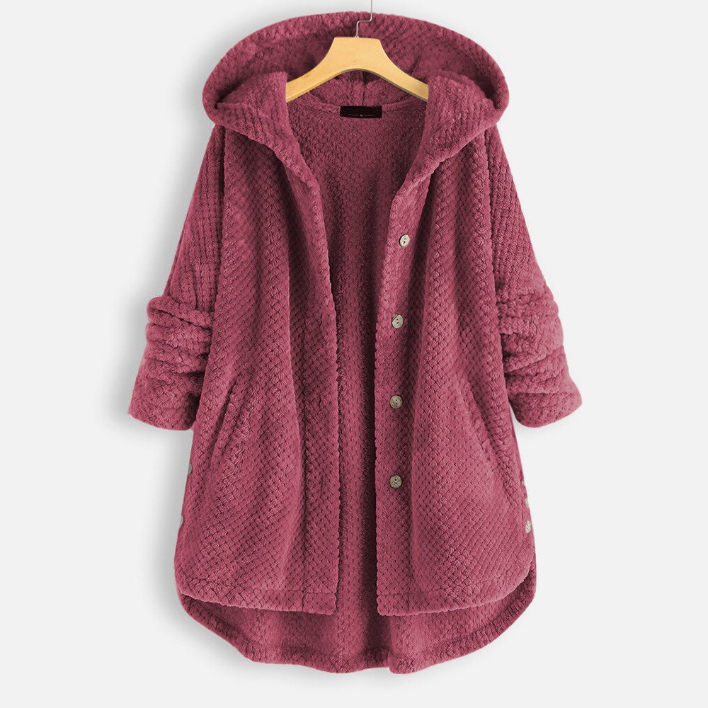 Oversized Hooded Jacket for Women - Arabella