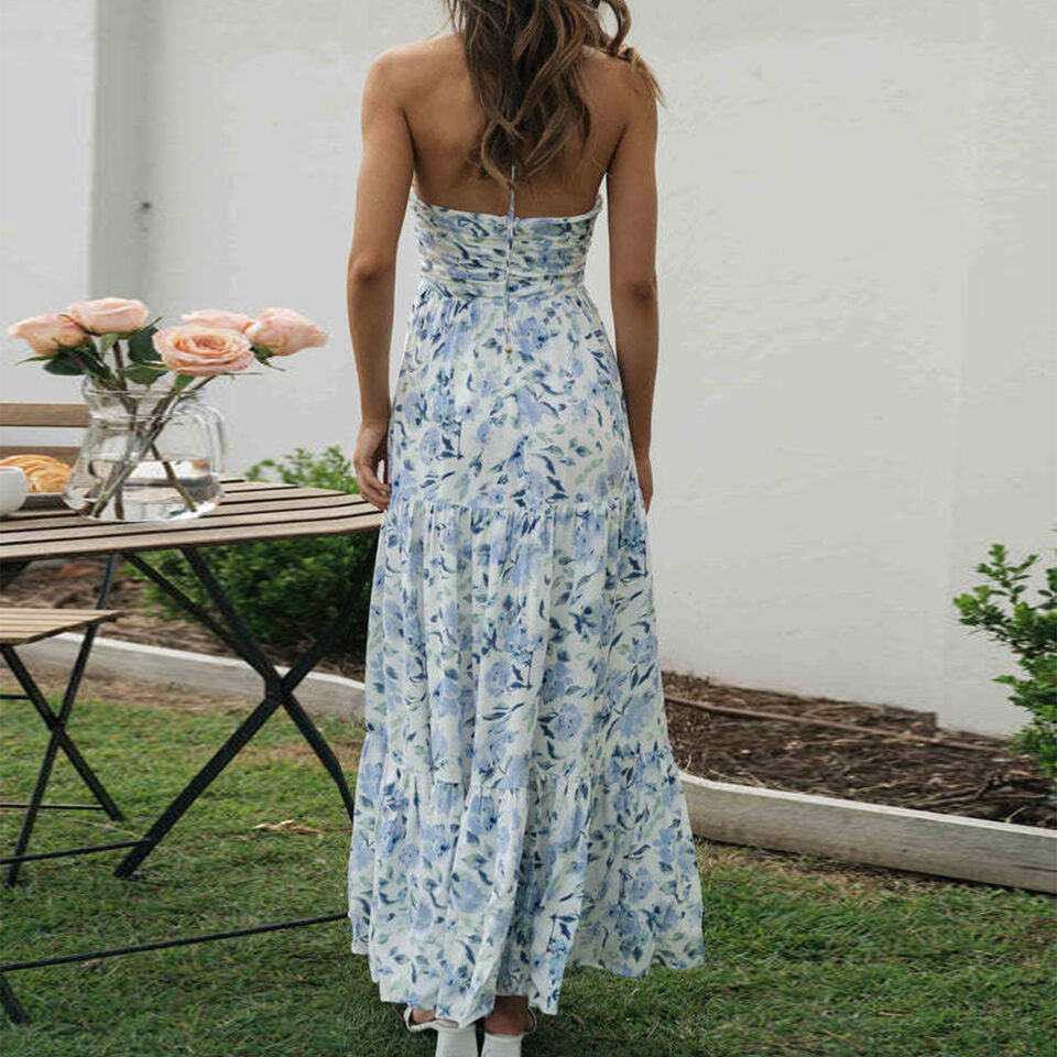 Avaline - Floral maxi dress for women