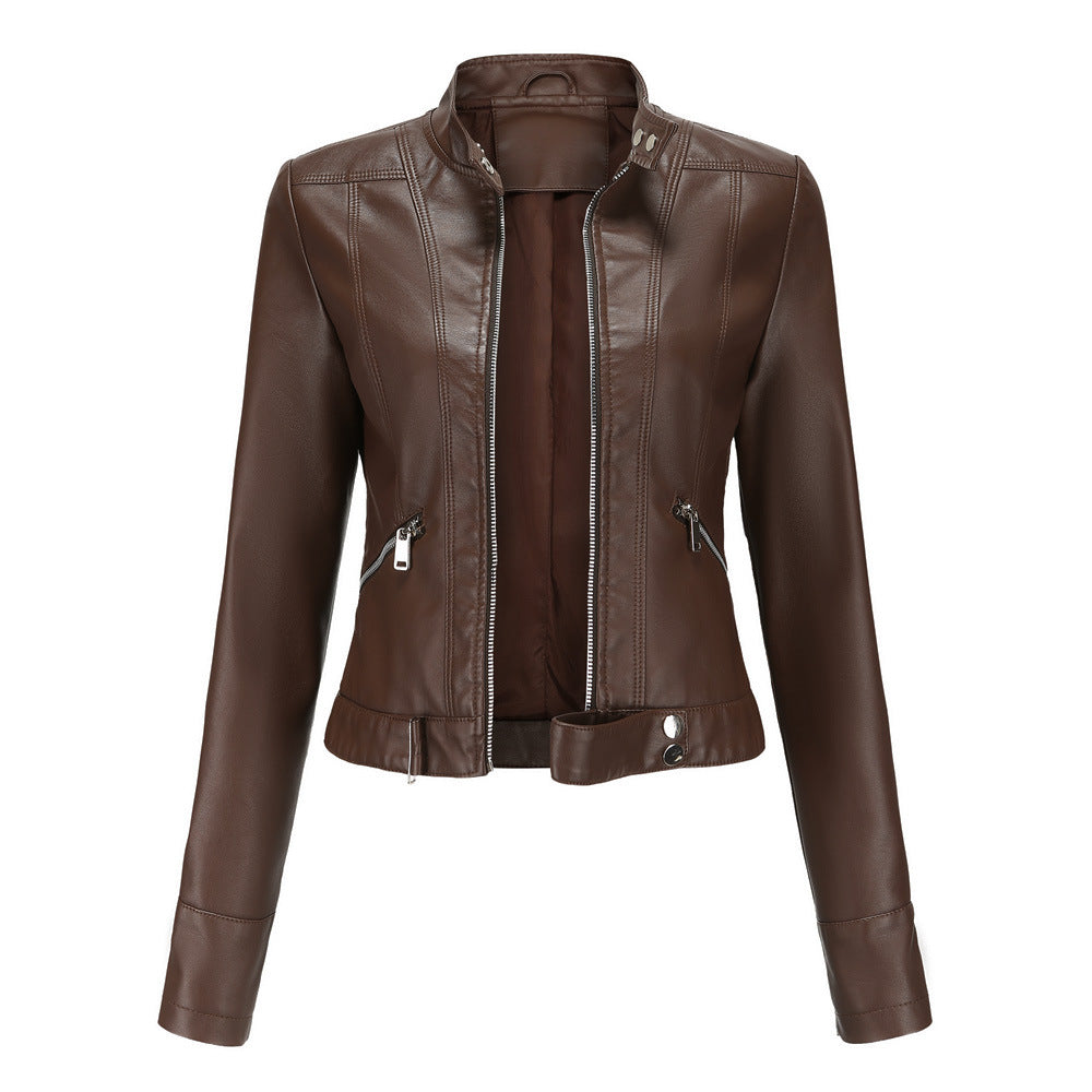 Mila - Stylish Leather Jacket 