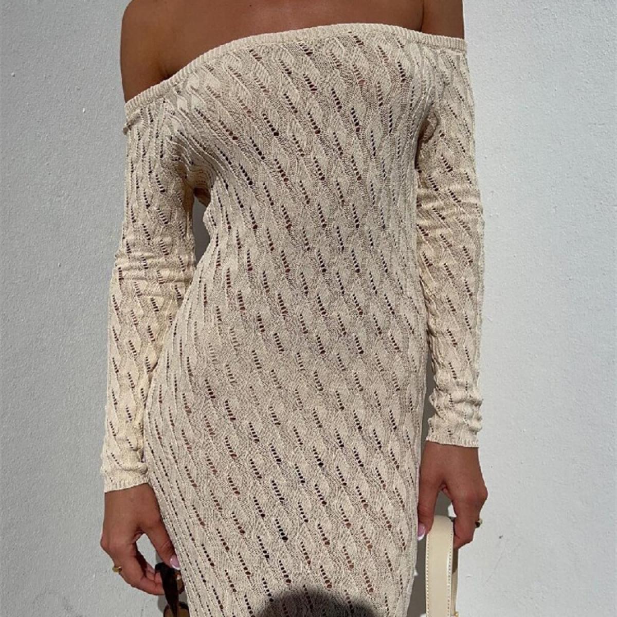 Charlotte - Robe crochet et tricot pour femme