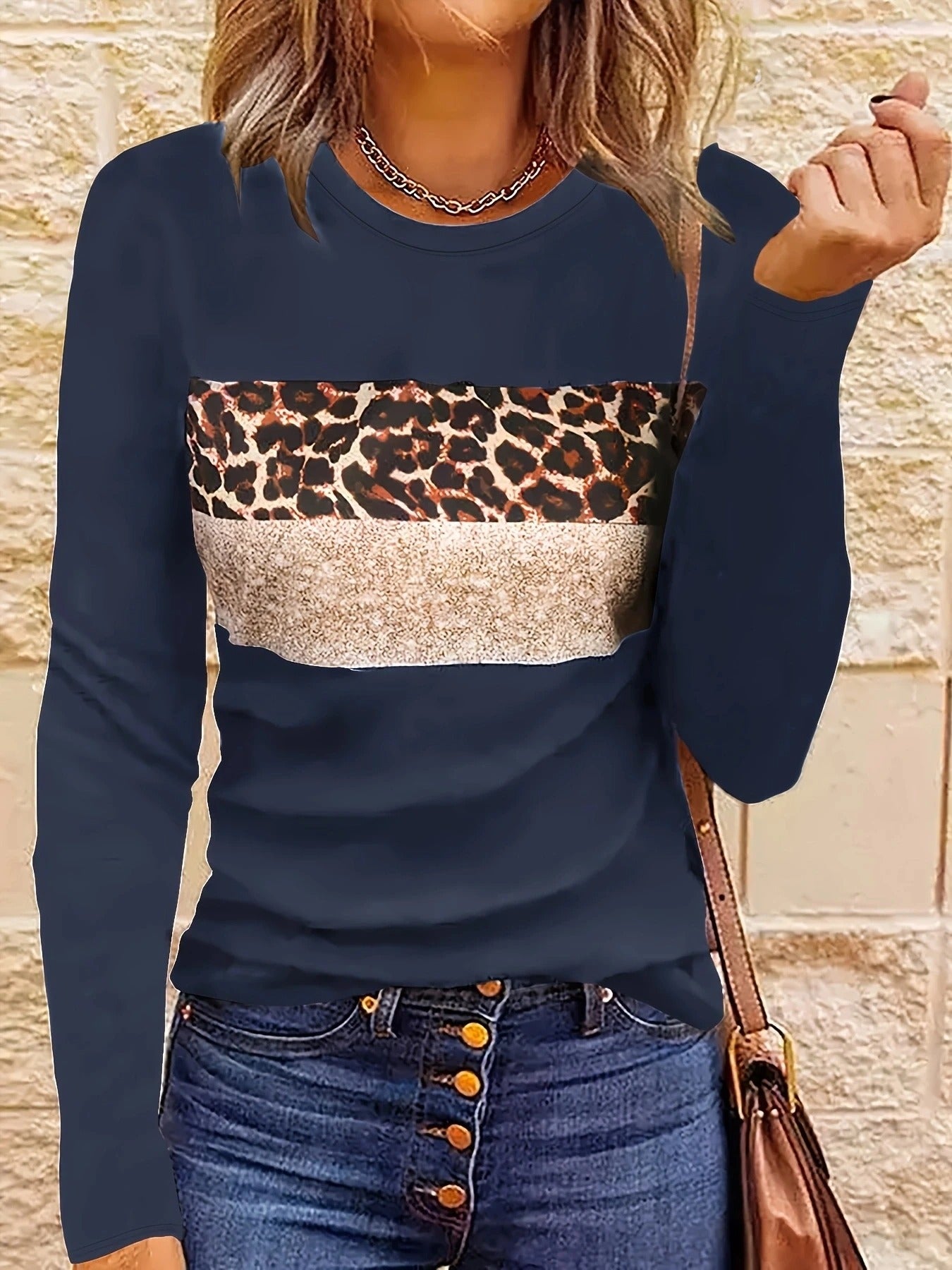 Rosie - Fashionable leopard print shirts for women