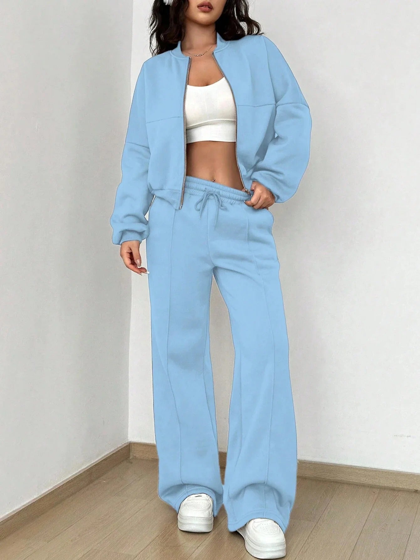 Clare - Women's Bomber Jacket and Trousers Two Piece