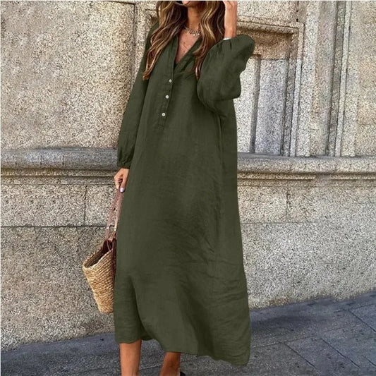 Adeline - Oversized shirt dress