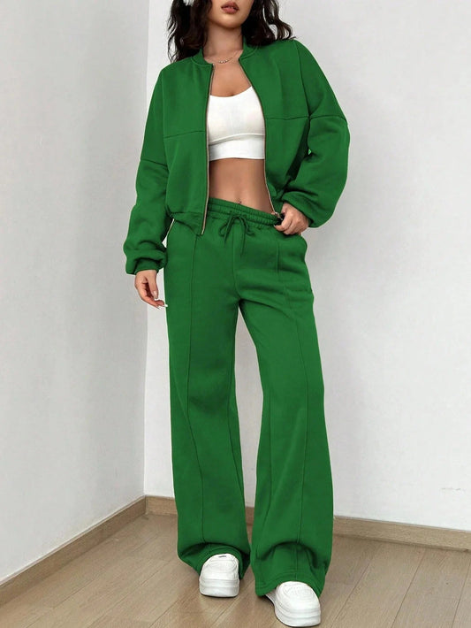 Edna - Women's Two Piece Bomber Jacket and Trousers