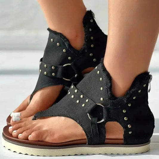 Ida - Casual denim sandals for women