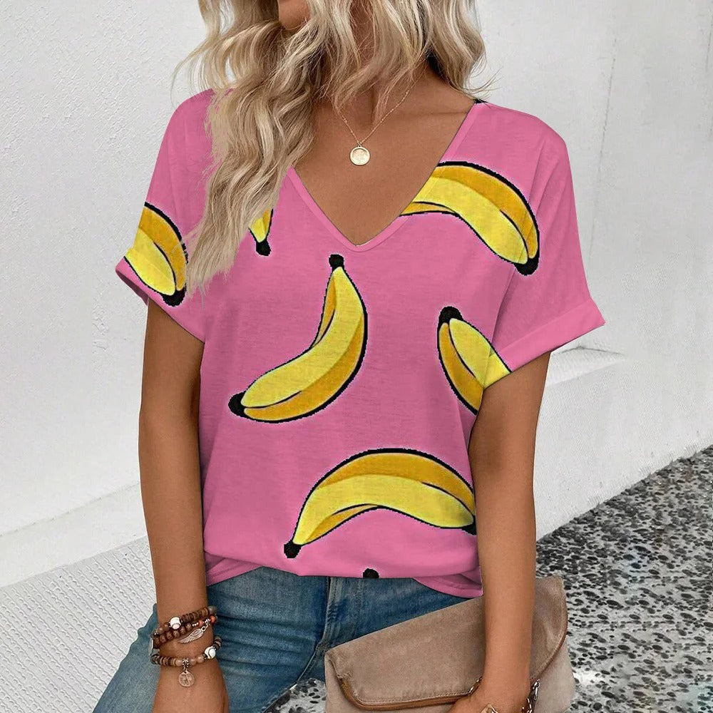 Mabel - T-shirt met fruitprint