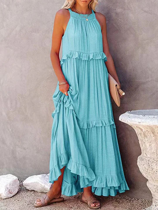 Glendora - Sleeveless dress for summer