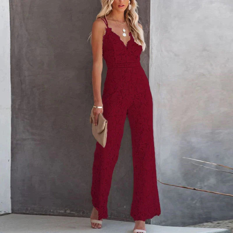 Evelina - Patroon jumpsuit