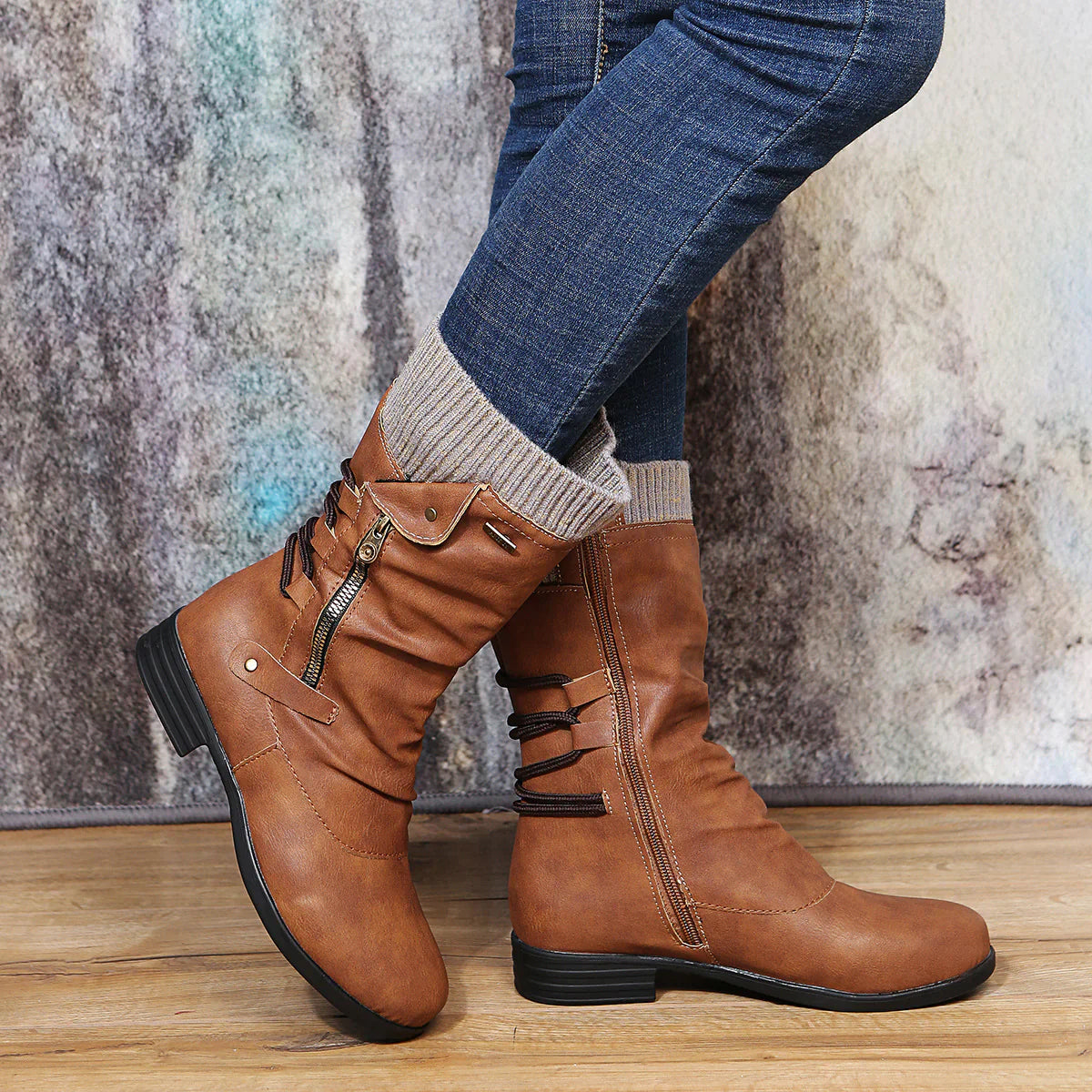 Pivoine - Bottes d'hiver pour femmes super confortables et douillettes