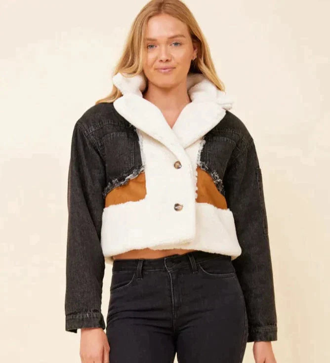 Letty - Veste patchwork en coton