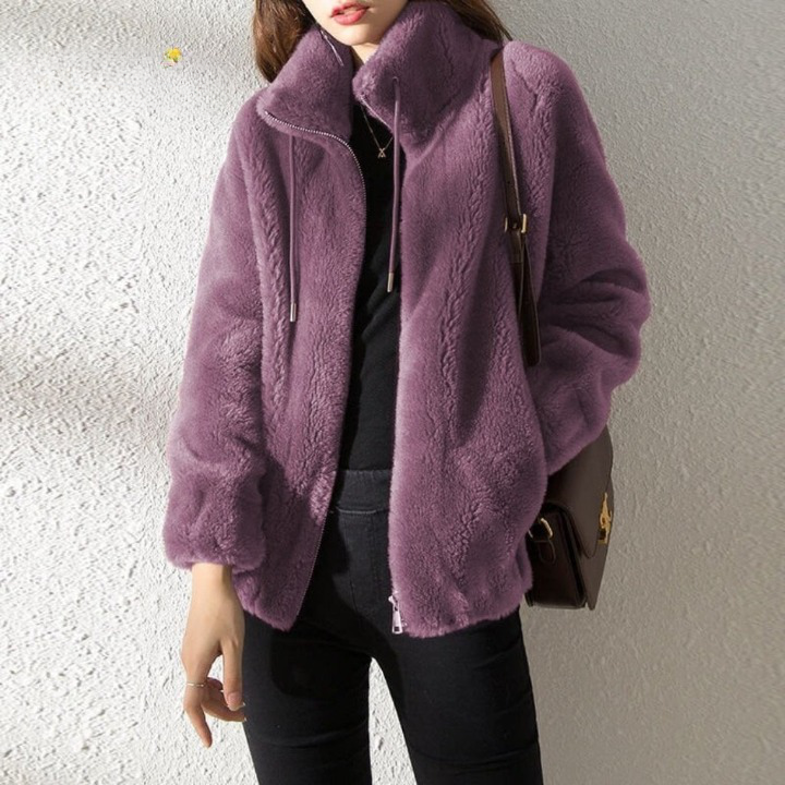 Clarice - Double-sided fleece jacket