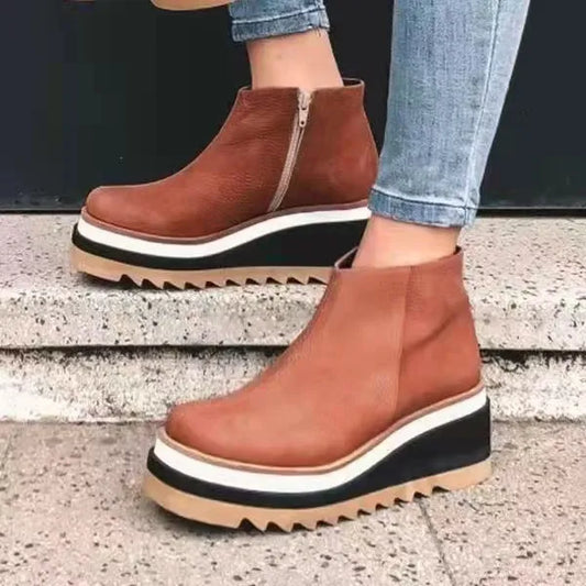 Carly - Bottes orthopédiques en cuir