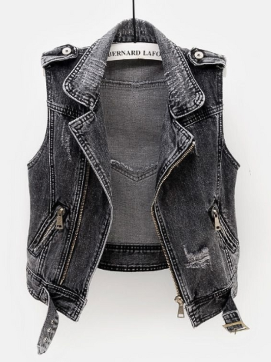 Aretha - Women's denim jacket