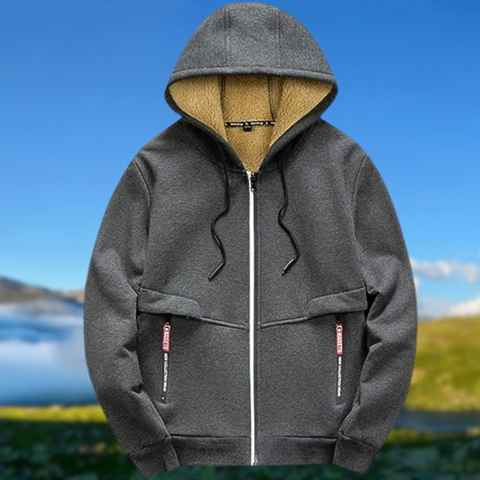 Trek -Men's hooded jacket