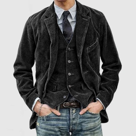 Vigil - Men's Vintage Corduroy Cape Jacket