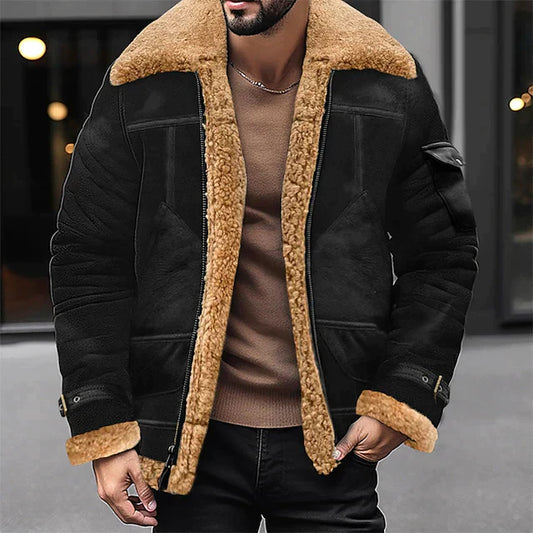 Veste - Veste Sherpa pour homme pour un usage quotidien