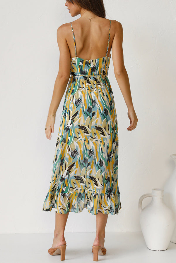 CICIE - Robe midi multicolore