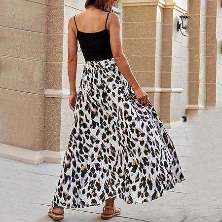 Callie - Leopard Print Spaghetti Strap Dress