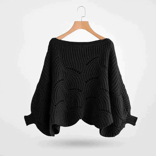 Emma - Knitted Batwing Sweater