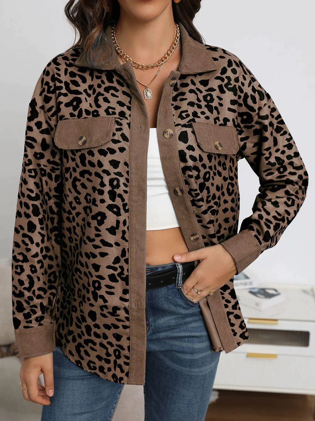 Bridget - Leopard jacket