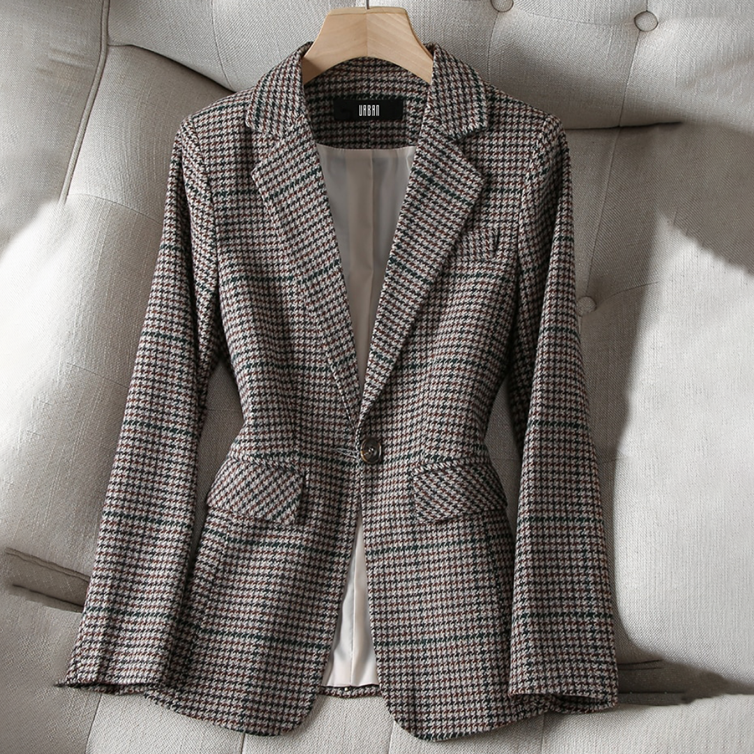 Helen - Luxurious checked blazer