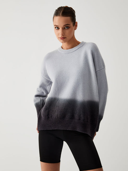 Geneva - Ombre sweater plus size