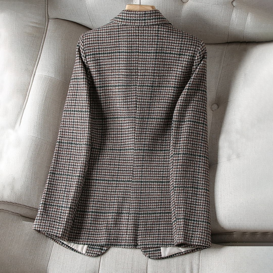 Helen - Luxurious checked blazer