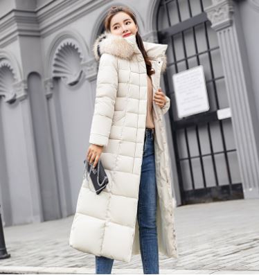 Alice -Long coat with fur collar