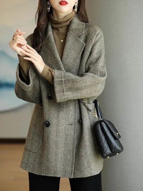 Belva - women's winter coat made of wool