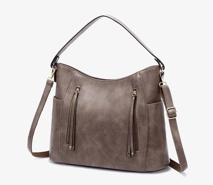 Olive - Dames vintage tas