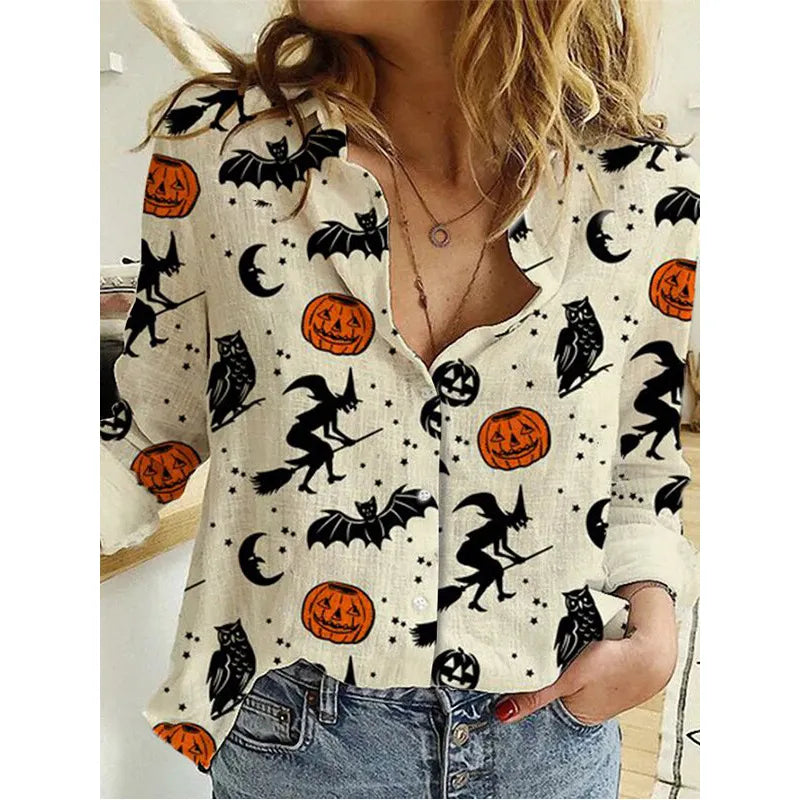 Martha - Halloween blouse