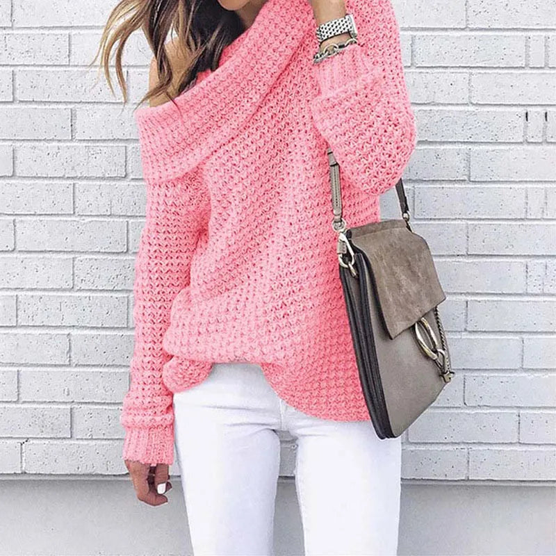 Augusta - Fall Off-Shoulder Sweater