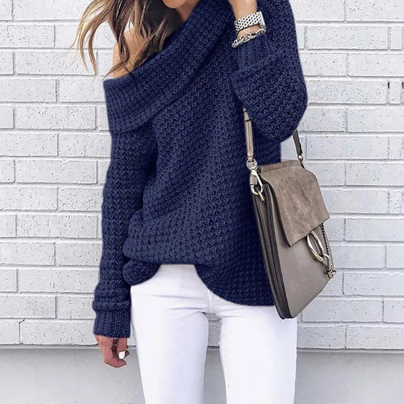 Augusta - Fall Off-Shoulder Sweater