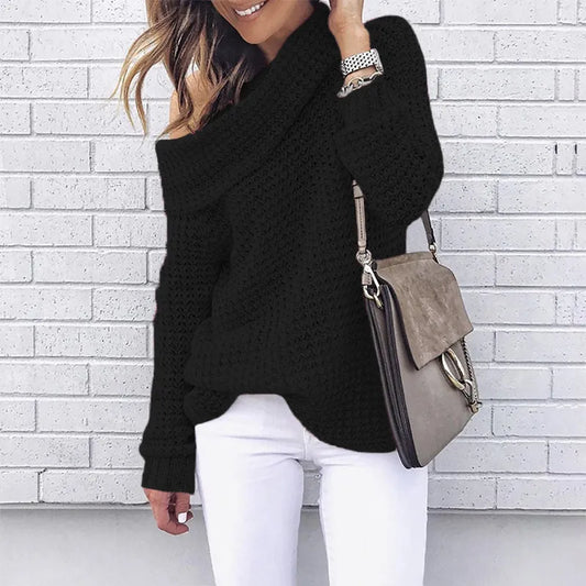 Augusta - Fall Off-Shoulder Sweater