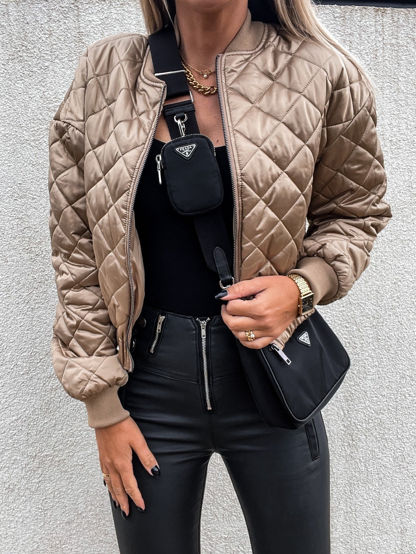 Sanura - Stylish quilted jacket