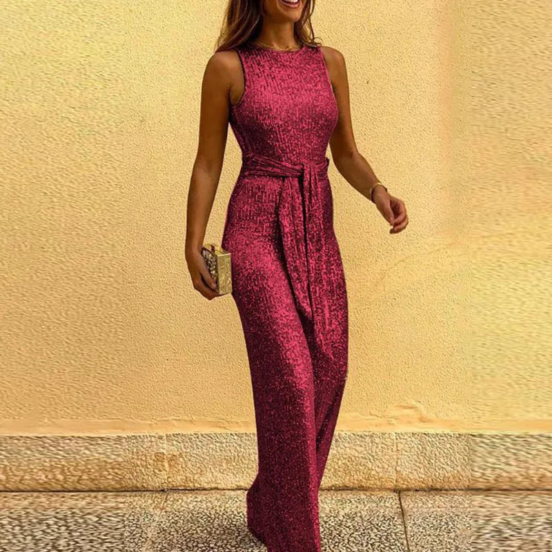 Serafina - Elegante jumpsuit met pailletten