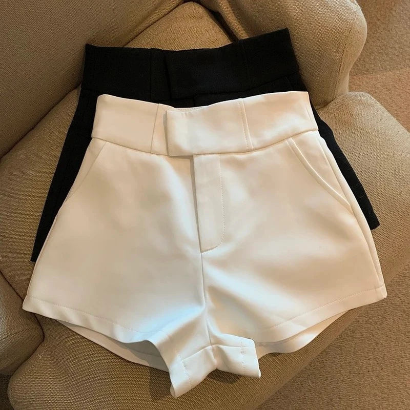 Sigrid - Elegante shorts met een hoge taille