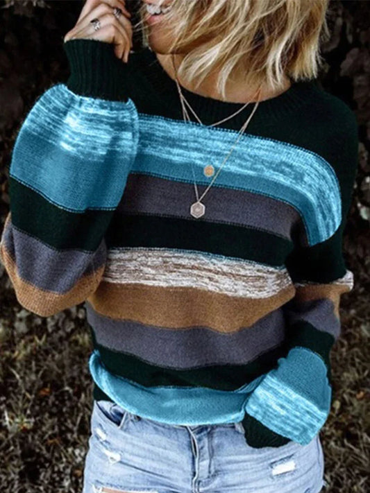 Everly - Striped knitted sweater