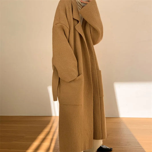 Ava - Knitted coat for women