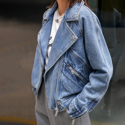 Maisie - Veste en jean vintage