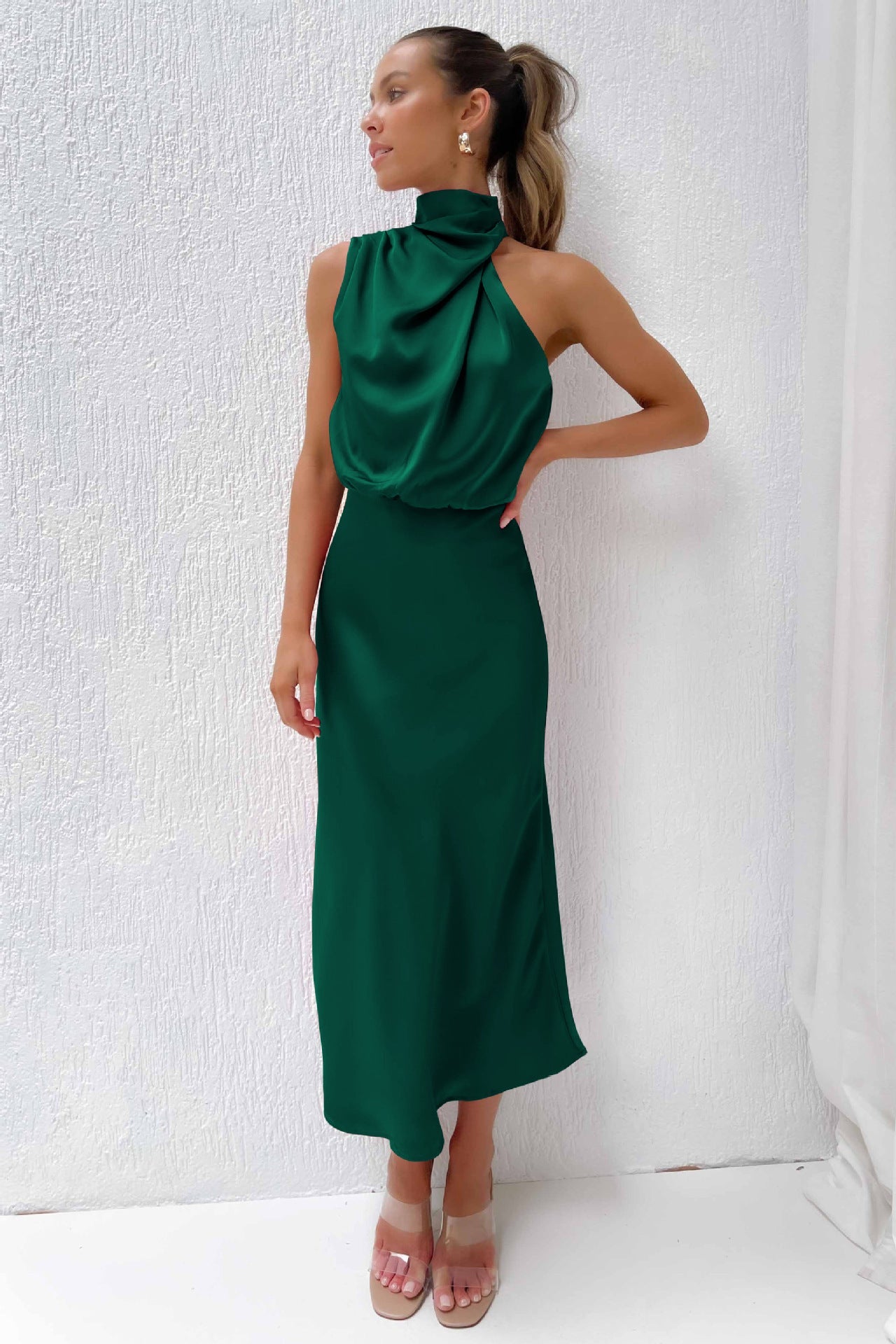 Aure - Elegante maxi jurk