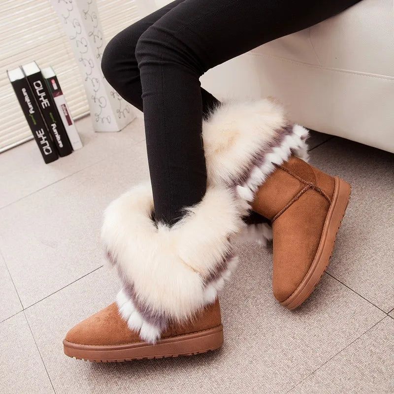 Hattie - Bottes d'hiver en fourrure