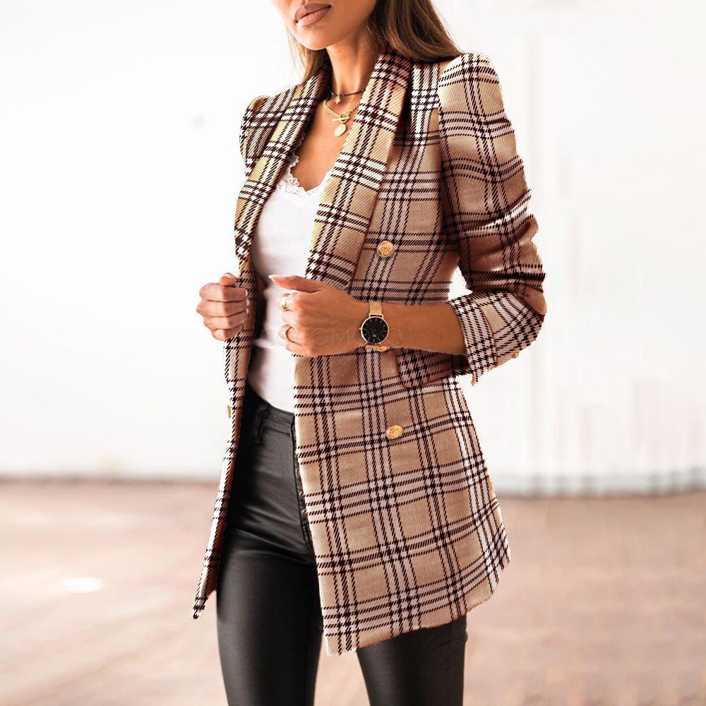 Heelen - Chique geruite blazer