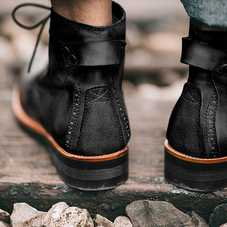 Realm - Bottes en cuir pour hommes