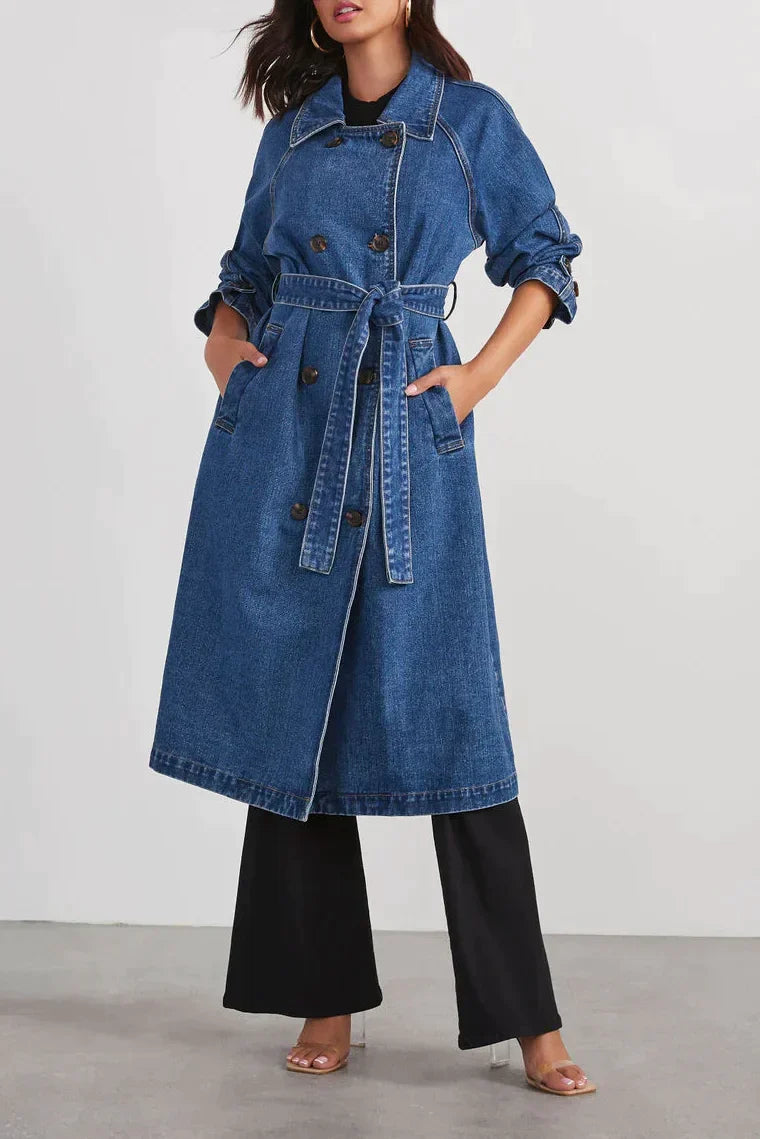 Hazel - Manteau veste en jean